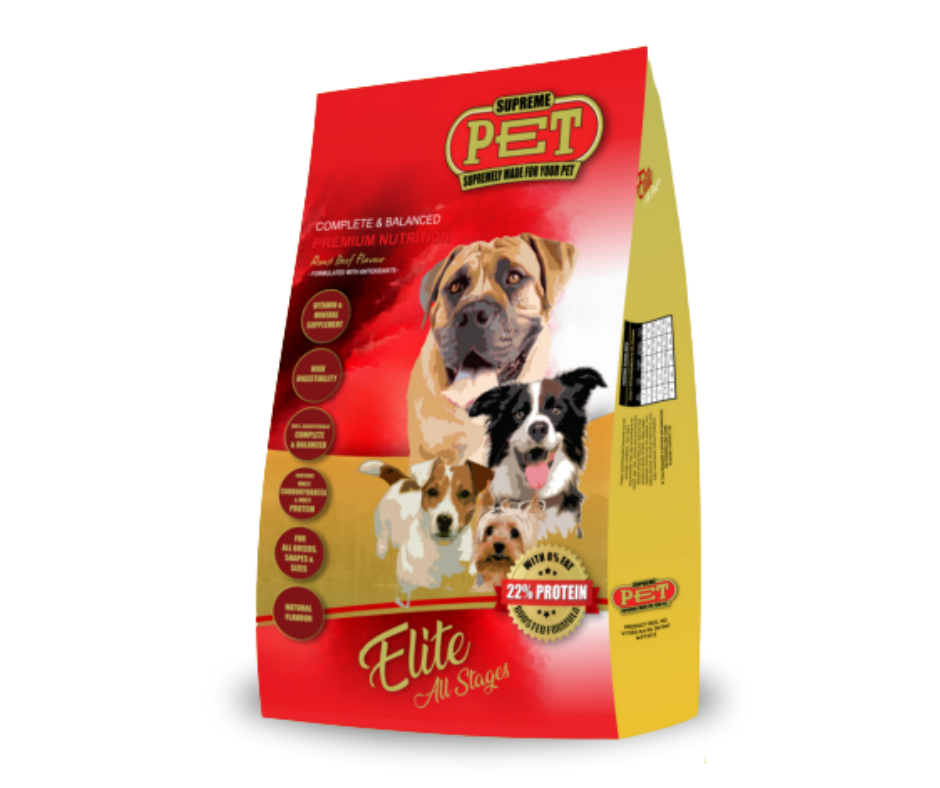 Supreme Pet Elite All Stages Roast Beef Flavour 20 kg Adult
