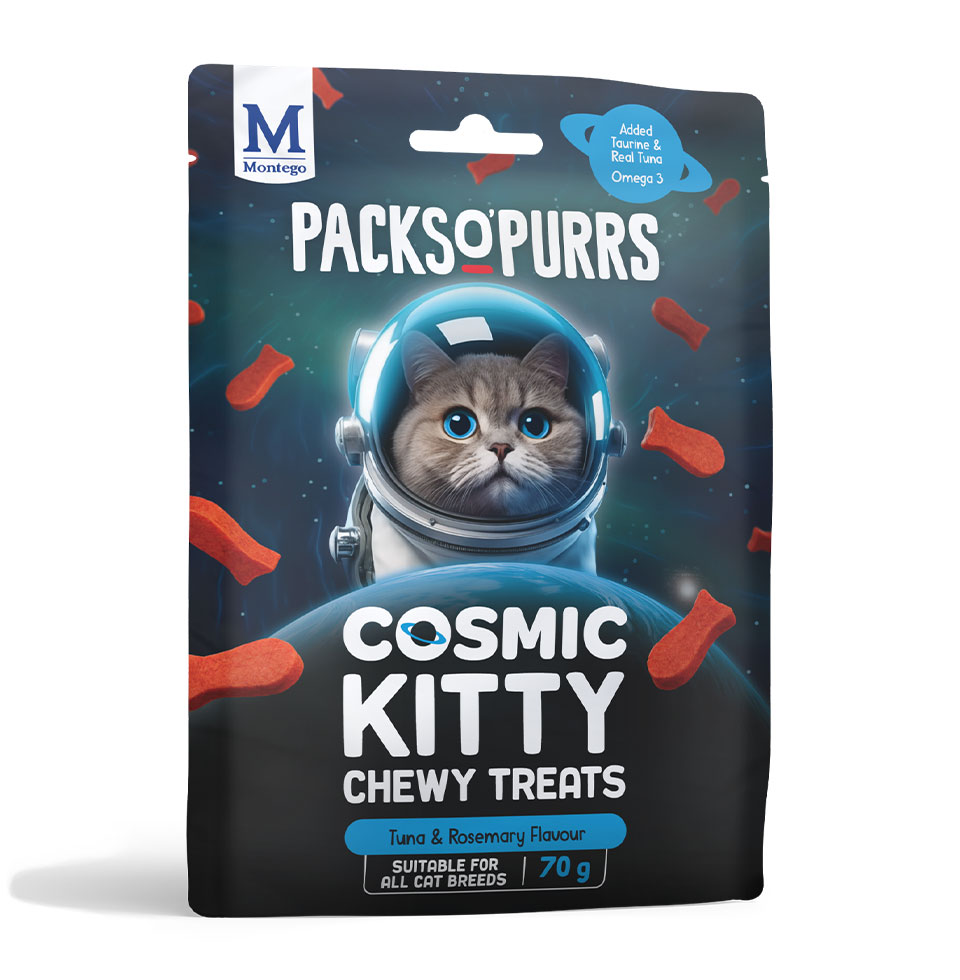 Montego Packs o' Purs Tuna & Rosemary 70g Sachet