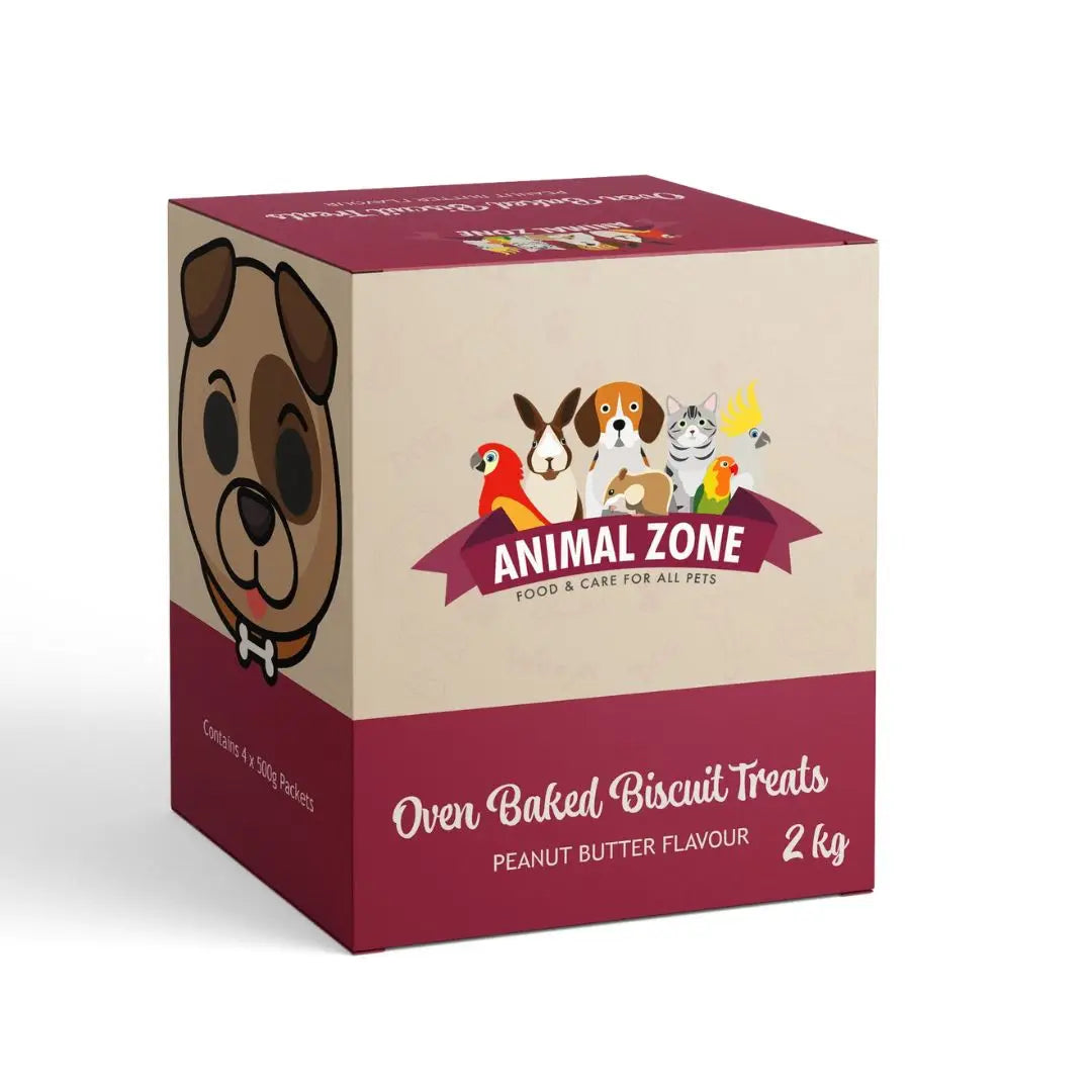 Animalzone Dog Biscuits Peanut Butter 2kg