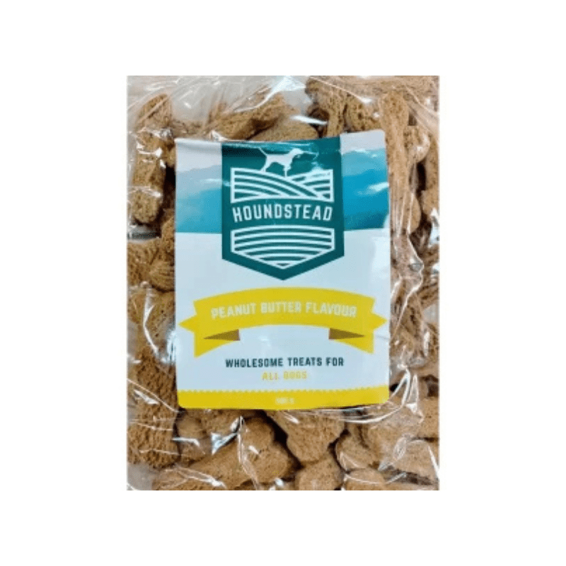 Houndstead Biscuits Peanut Butter Flavour 500g Bag