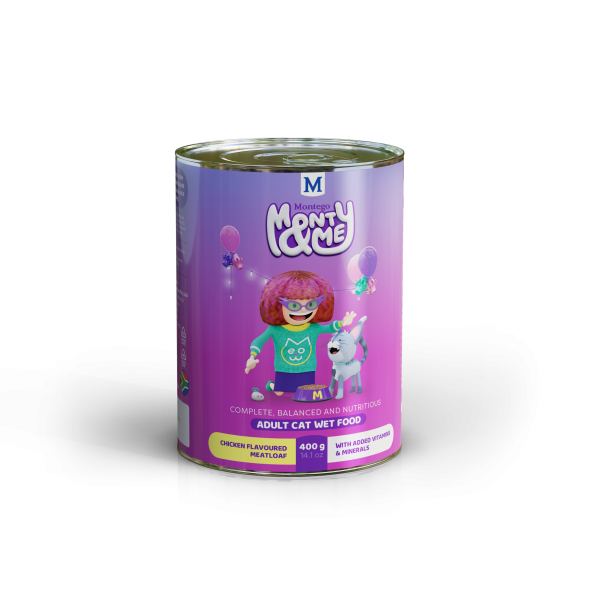 Montego Monty & Me Adult Chicken Wet Food 400g Can