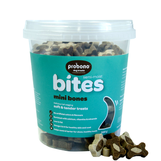 Probono Bites Mini Bones 500g Tub