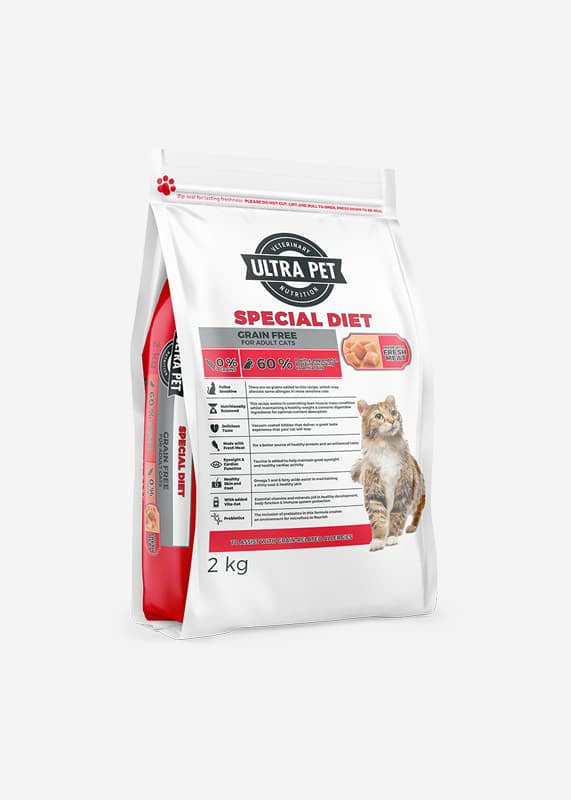 Ultra Pet Special Diet Grain Free 2kg Adult Cat