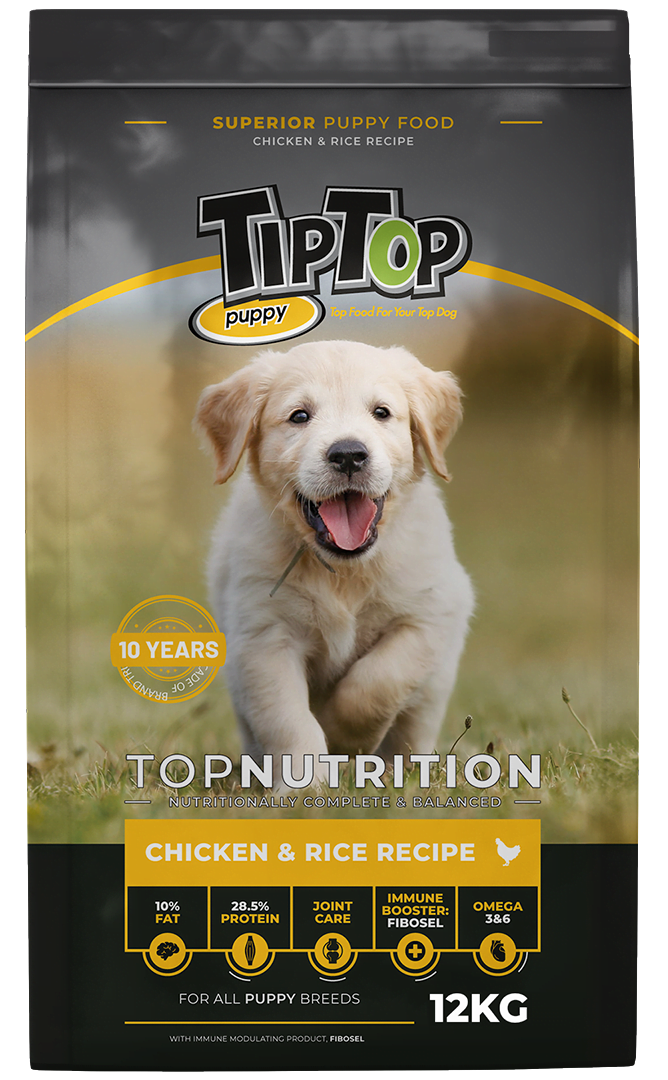 Tip Top Chicken & Rice 12Kg Puppy