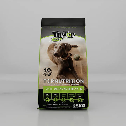 Tip Top Chicken & rice 40 kg Adult