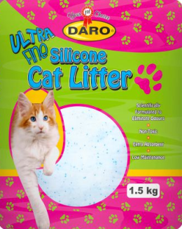 Daro 1.5kg Ultra Fine Silicone Cat Litter