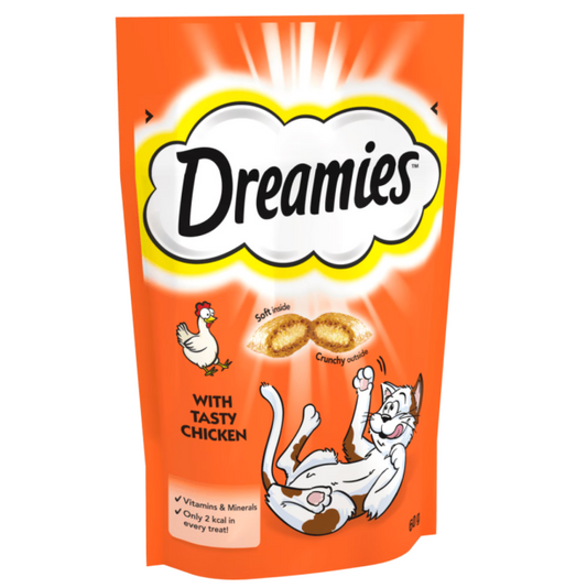 Dreamies Chicken 60g Sachet