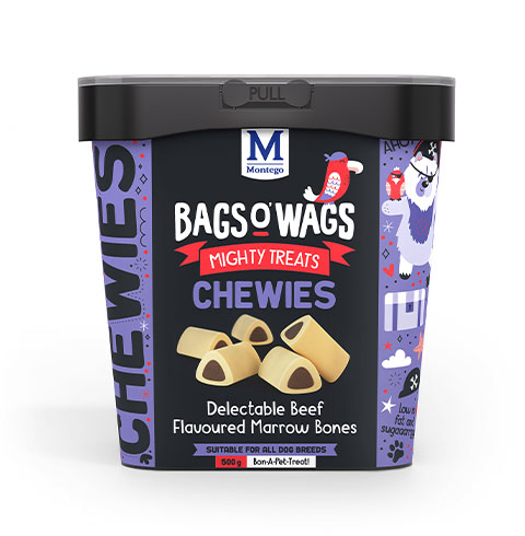 Montego Chewies Beef Marrow Bones 500g Tub
