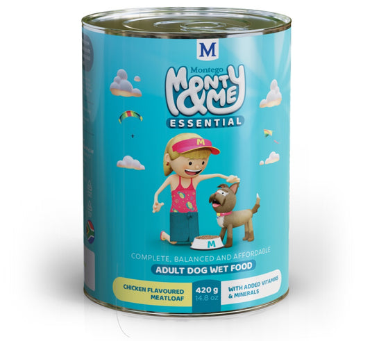 Montego Monty & Me Essential Adult Dog Wet Food 820g