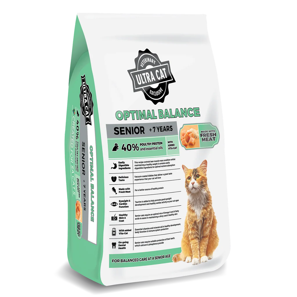 Ultra Pet Optimal balance 4kg Senior Cat