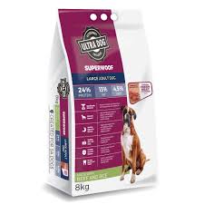 Ultra Pet Super Woof Large Adult Dog Beef & Rice  8kg