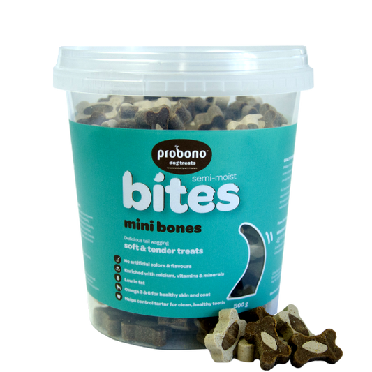 Probono Bites Mini Bones 500g Tub