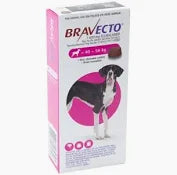 Bravecto Tick & Flea Chewable Tablet 40 - 56kg 1's