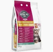Ultra Pet Superwoof Small-Meduim Adult Dog Turkey & Rice 8 kg