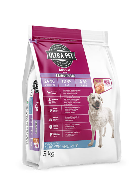 Ultra Pet Superwoof Senior Dog 3 kg